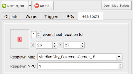 Heal Location Properties